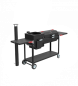 Preview: Utschak-Mangal mit Grilldeckel und Edelstahlrost - Comfort Lift Air "Iskander" 400
